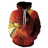 Towel Rings 3D Gedruckter Pullover Hoodie Herren Hoodies Mit Avengers Endgame Aufdruck Langarm Pulli Mit Kapuze Captain America 3D-H