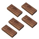 Holz USB Stick 16GB 3.0 5 Stück JBOS Hölzern Flash Speicherstick USB3.0 Schnellen Geschwindigkeit USB Flash Drive Wood USB-Flash-Laufwerk als Geschäftsgeschenk oder Geschenk für Freunde, Walnuß