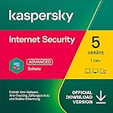 Kaspersky Internet Security 2022 | 5 Geräte | 1 Jahr | PC/Mac/Mobile | Aktivierungscode per E