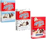 Halloren Mix | Kugeln Geschenkset | Halloren Sahne-Cacao, Kokos-Schoko, Stracciatella | 3x125g