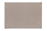 Joop! Badteppich Signature 50 x 70 cm Farbe Sand 100% Baumwolle Florhöhe 6 mm Form eckig edle Optik weich strapazierfähig Made in Portug