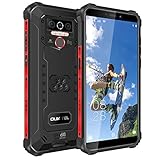 OUKITEL WP5 Pro Outdoor Smartphone Ohne Vertrag IP68 wasserdicht 4GB+64GB Outdoor Handy 8000mAh Android 10.0 Dual-SIM Robustes Smartphone 5,5 Zoll Triple AI Kamera Face/Fingerprint ID 1Jahr G