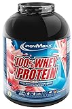 IronMaxx 100 Prozent Whey Protein Pulver Molke wasserlöslich, Geschmack Erdbeer, 2,35 kg Dose (1er Pack)