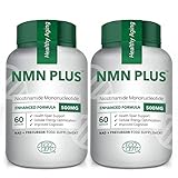 H-a-n-f Niacin Kapseln, 500mg Kapsel für NAD+ Level(2 Flaschen) (2 PACK)