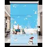 GAOYUY Verdunkelungsrollo, Fensterrollo, Verdunkelungsrollschirm, Halbabschirmende Und Vollabschirmende Typen, Wasser- Und Ölbeständig, Haus Dekoration (Color : Semi-Shading, Size : 1.25X2M)
