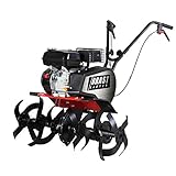 BRAST Benzin Motorhacke 5,15kW (7PS) mit 3 Arbeitsbreiten 33cm, 62cm & 85cm Ackerfräse Gartenfräse B