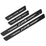 4pcs Auto Einstiegsleisten Schutz Aufkleber für NISSAN JUKE,Kohlefaser Kratzschutz Pedal SchüTzen Schwelle Abdeckung Aufkleber Car Styling ZubehöR