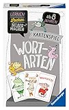 Ravensburger 80353 - Lernen Lachen Selbermachen: Wortarten, Lernspiel, Kartensp