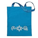 Kiwistar Drift Formel Tragetasche Baumwolltasche Stoffbeutel Umhängetasche Langer Henk