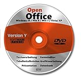 Open Office windows 10 deutsch Vollversion Windows 10 + 8 + 7 + Vsta + XP Powerpoint Präsentation Word Schreibprogramm Textverarbeitung Excel Tabellenkalkulation 2019