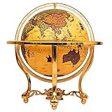 Globes World Map Rotating Globe Educational Rotating Tabletop Globe für den Unterricht im Home Office Globen der Welt mit S