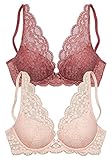 Petite Fleur Damen Push-up-BH