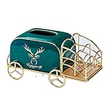 AERVEAL Papierhalter Autoform Seidenpapier Box Halter Mit Fernbedienung Box, Keramik Servietten Aufbewahrungsbox Container Desktop Caddy, Papierhandtuchhalter Tissue Box Für Home Bar O