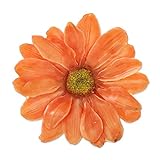 NOVICA Damen 22k überzog Natur Aster Brosche 'Let It Bloom in Tangerine' G