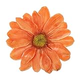 NOVICA Damen 22k überzog Natur Aster Brosche 'Let It Bloom in Tangerine' G