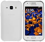 mumbi Hülle kompatibel mit Samsung Galaxy J1 Handy Case Handyhülle, transparent w