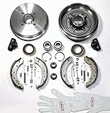 Autoparts-Online Set 60003728 Bremstrommeln/Bremsen Kit mit ABS-Ringen + Radlag