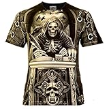 Rock Eagle Herren T-Shirt The Judge Schwarz Gr. 3XL All O