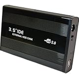 Alu 8,9cm (3,5 Zoll) USB IDE HDD Extern Festplattengehäuse Festplattenlaufwerk G