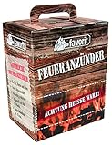 Favorit Feueranzünder (Holzwolle & Wachs), 100 Stück – ökölogische Anzünder, Naturprodukt, nachhaltig produziert – 1216