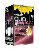 Garnier Olia – Ammoniakfreie permanente Farbe, mit blumigen Ölen natürlichen Ursprungs – kräftiges Neon-Pink 7.22 – mehr als 25 Farbtöne – 3 Stück