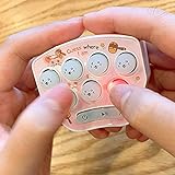 CHGNYLL Schlüsselanhänger,Mini Whack-A-Mole Elektronisches Spiel Mit Soundeffekt,einfaches Zappelspielzeug Hamster Memory-Spiel,für Kinder Erwachsene Geburtstag Dekompressionsspielzeug
