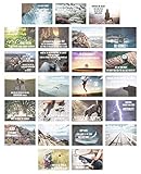 Edition Seidel Set 25 Postkarten Leben & Momente mit Sprüchen - Karten mit Spruch - Geschenk - Dekoidee, Liebe, Freundschaft, Leben, Motivation, Geburtstagskarten Bilder B