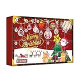 Adventskalender 2021 Frauen, Beauty Kosmetik Advent Kalender, 24 Stück Bestes Geschenk Schönheitsprodukte für Mädchen Frauen, Nagelpflege & Make-up Kleinigkeit, Abwechslungsreicher Beauty-I