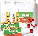 Envira Universal Insektenschutz - Hochwirksames Insekten-Spray Mit Langzeitschutz - Insektizid Auf Wasserbasis - 2x 500 ml + 2x 5 L