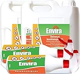 Envira Universal Insektenschutz - Hochwirksames Insekten-Spray Mit Langzeitschutz - Insektizid Auf Wasserbasis - 2x 500 ml + 2x 5 L