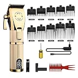 Haarspange Clipper Kit mit 10 stücke Guide Kamm Haar Bartschneider 0mm Clipper Barber Salon S