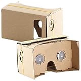 PEARL VR-Brille für Samsung: 2er-Set Virtual-Reality-Brillen, Bausatz für Smartphones (4'-5') (VR-Brille für Spiel, Movie & Film)