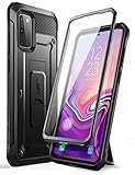 SUPCASE Outdoor Hülle für Samsung Galaxy S20 FE (6.5') 5G Handyhülle Bumper Case 360 Grad Schutzhülle [Unicorn Beetle Pro] mit Displayschutz, Schw