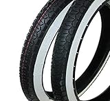Piaggio Ciao Reifen Set Weißwand Mofa Moped 2 1/4 x 16, 2,25 x 16 Z