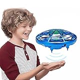 UFO Drohne, Mini Drohne Kinder Fliegendes Spielzeug Handgesteuerter Infrarot Induktions Fliegender Ball RC Drone mit Helle LED, UFO Mini Flugspielzeug Drohne Spielzeug Geschenke für Jungen M