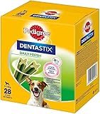 Pedigree DentaStix Daily Fresh Zahnpflegesnack für große Hunde – Hundeleckerli mit Aktivwirkstoffen für jeden Tag – Für gesunde Zähne und einen frischen Atem – 112 Sticks (4 x 28 Stück)