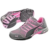 Puma 642910 Celerity KNIT Pink WNS Low - S1 HRO SRC Damen Sicherheitshalbschuh 38 Grau/Pink