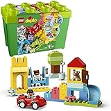 LEGO 10914 DUPLO Deluxe Steinebox, Lernspielzeug mit Bausteinen und Aufbewahrungsbox, Kreativbox für Babys und Kleinkinder ab 1,5 Jahren, Geschenk