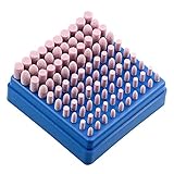100 Stück Schleifen Polierkopf Schleifaufsätze 3mm Schleifstein Dorn Montiert Polieren Polieren Kopf Multifunktionale Polieren Zubehör Mixed S
