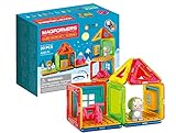 Magformers Cube House Pinguin 20-teiliges Magnetbauspielzeug, STEM Set mit magnetischen Formen und Zubehör, Macht Verschiedene Häuser für den süßen Charak