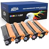 RINKLEE TN326 TN 326 Toner kompatibel zu Brother HL-L8250CDN HL-L8350CDW DCP-L8400CDN DCP-L8450CDW MFC-L8600CDW MFC-L8650CDW MFC-L8850CDW | Hohe Ergiebigkeit 4000/3500 Seiten | 5 Stück