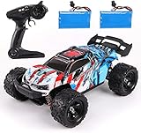 REMOKING RC Auto Spielzeug, 2,4 Ghz 4WD Ferngesteuertes Offroad Auto Spielzeug, High Speed Racing Truck, Geländewagen Geschenk für Kinder Jug