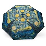 Taschenschirm Automatik Regenschirm Kunst Van Gogh die Nacht von Rosemarie Schulz Geschenkideen für D