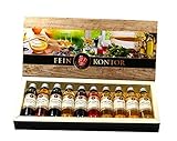 Gourmet Geschenkset Crema Essig und Öl (10x40ml)