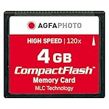 AgfaPhoto 120x High Speed MLC Compact Flash (CF) 4 GB Speicherk