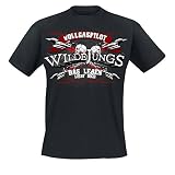 Wilde Jungs - Vollgaspilot T-Shirt, schwarz, Grösse L