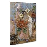 Big Box Art Pandora Vol.3 von Odilon Redon Leinwandbild, gerahmt, 76 x 50 cm, Grün, Braun, G