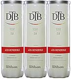 3er Sparpaket | WILSON DTB Tour 2.0 Tennisbälle | 3 x 4er Dosen, ITF geprüft, offizieller Spielball (3)