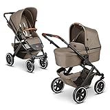 ABC Design 2 in 1 Kinderwagen Salsa 4 Air Fashion Edition – Kombikinderwagen für Neugeborene & Babys – Inkl. Sportsitz Buggy & Babywanne – Radfederung & Luftreifen – Farbe: