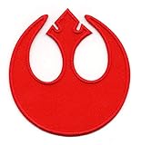 Aufnäher zum Aufnähen oder Aufbügeln, Star Wars, Red Squadron (Rebellen-Allianz), zum Aufbüg